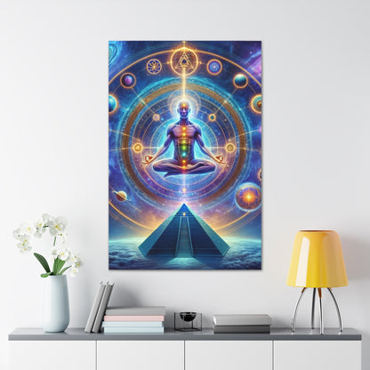 Quantum Entanglement Art Canvas Ed. 34