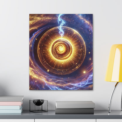 Energetic Orbs Art Canvas Ed. 11