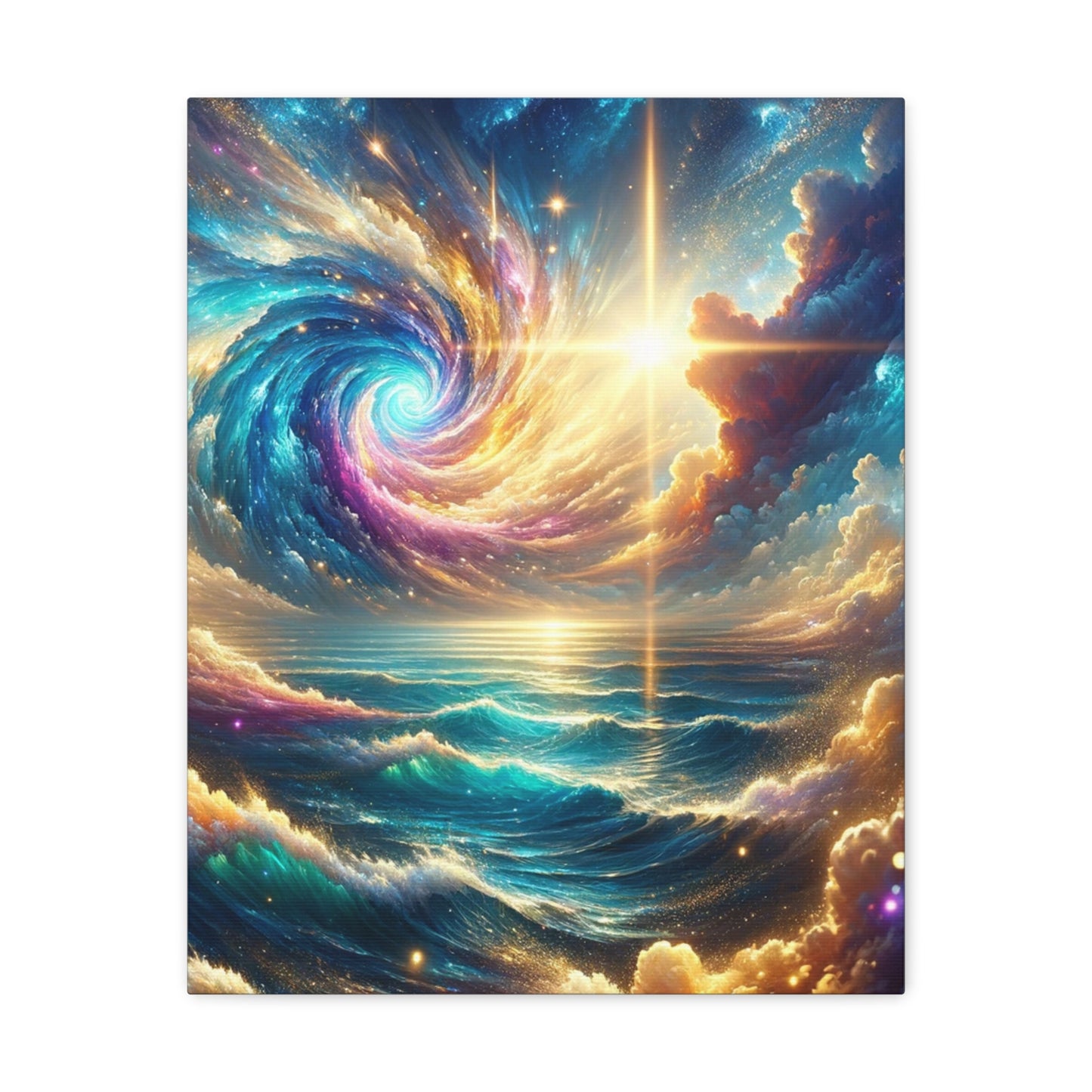 Serene Ocean Art Canvas Ed. 12