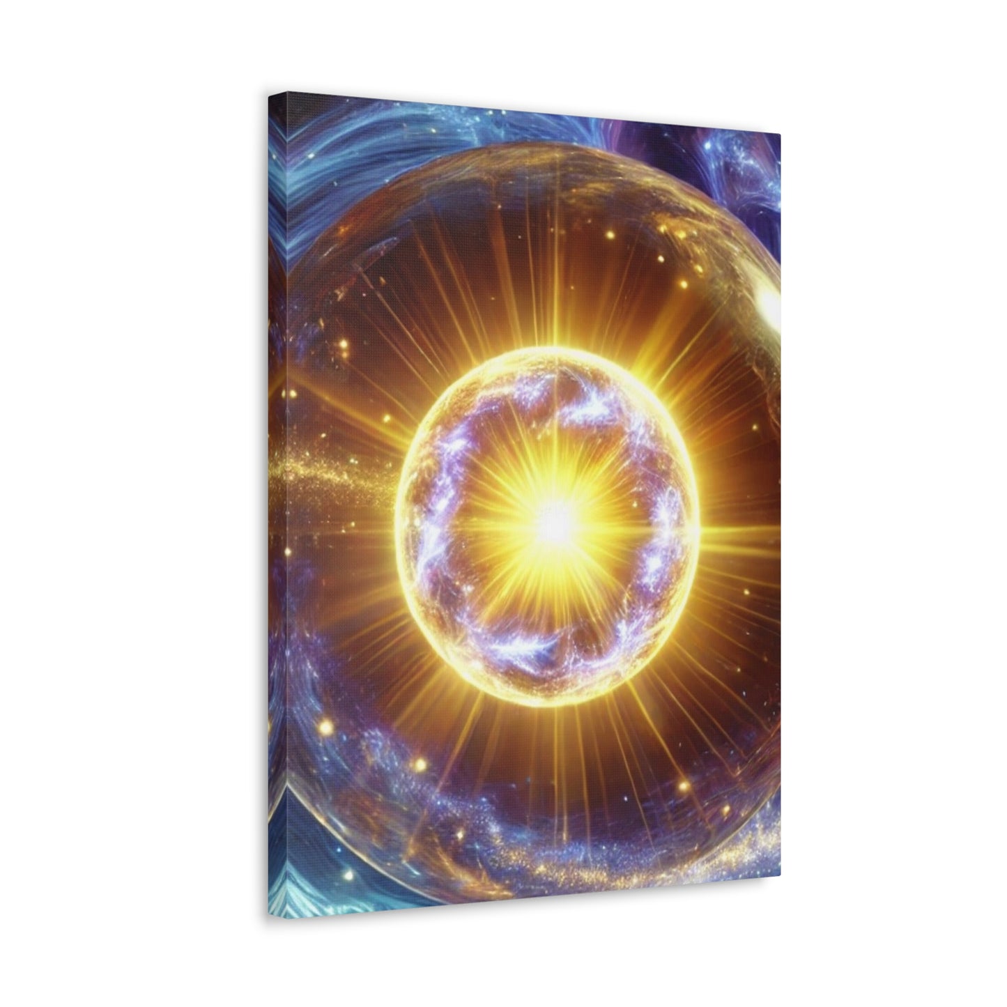 Energetic Orbs Art Canvas Ed. 12