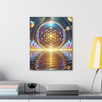 Sacred Geometry Art Canvas Ed. 11