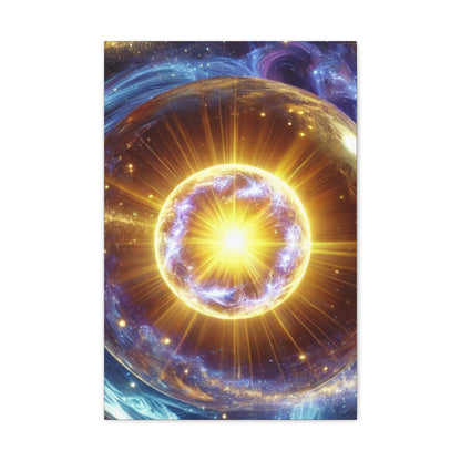 Energetic Orbs Art Canvas Ed. 12