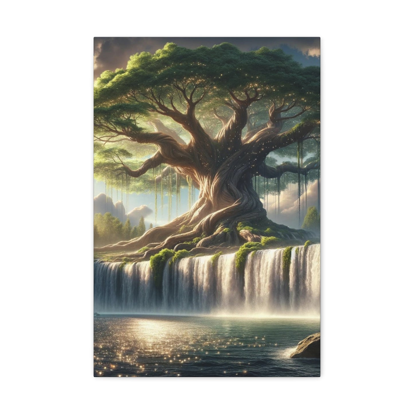 Trees of Light Art Canvas Ed. 18