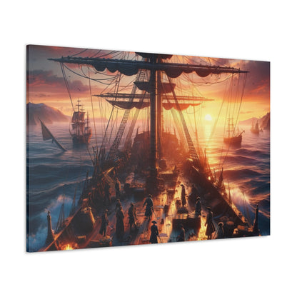 Voyage & Conquest Art Canvas Ed. 5