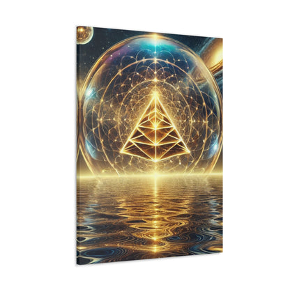 Sacred Geometry Art Canvas Ed. 42