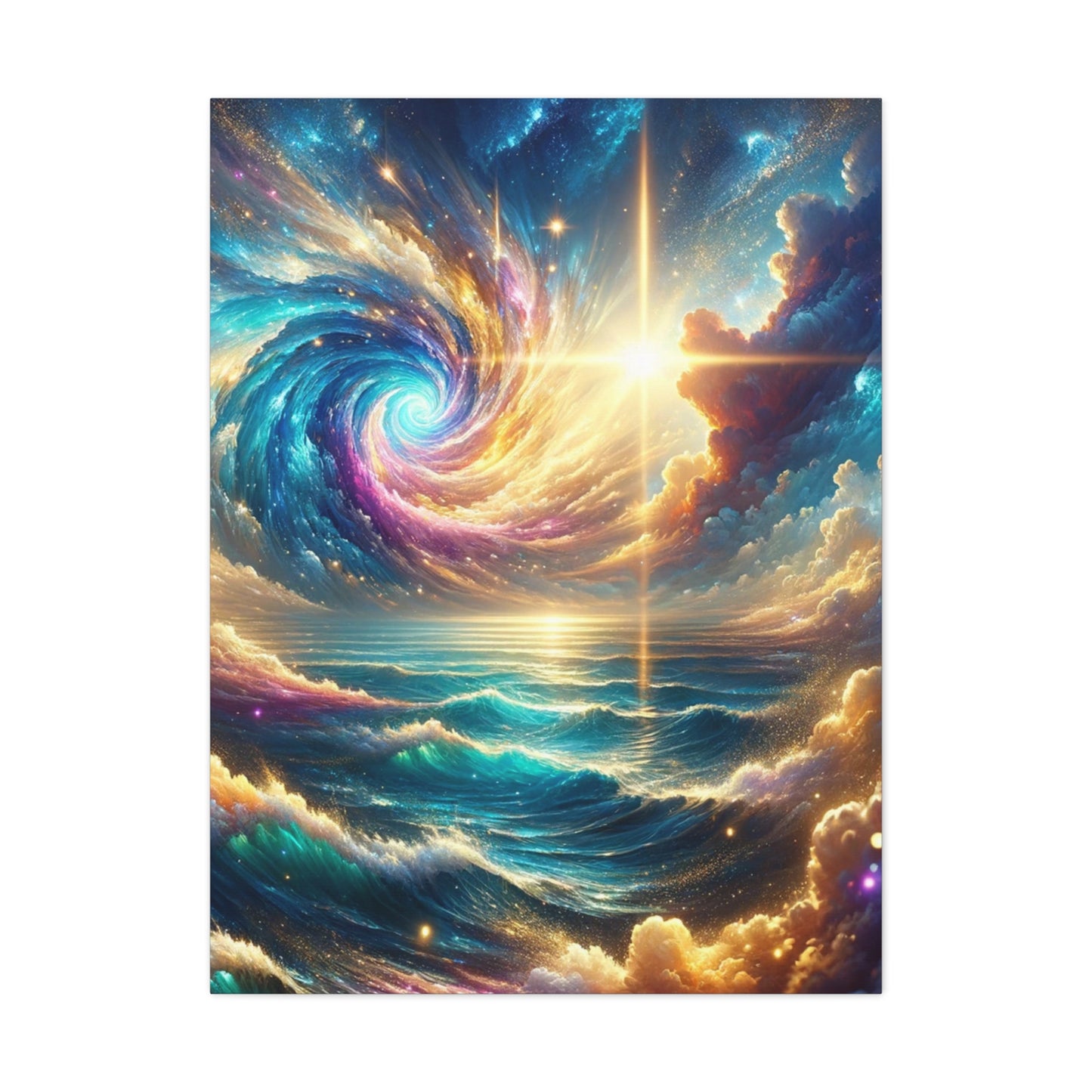 Serene Ocean Art Canvas Ed. 12