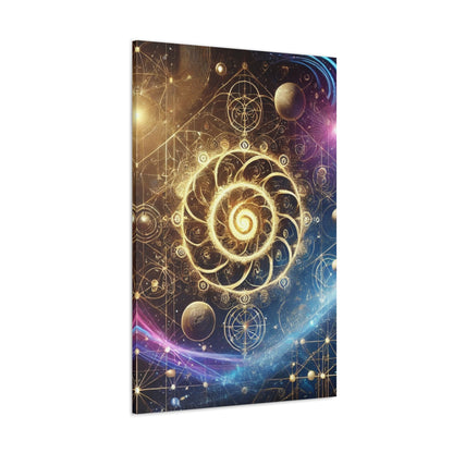 Sacred Geometry Art Canvas Ed. 65