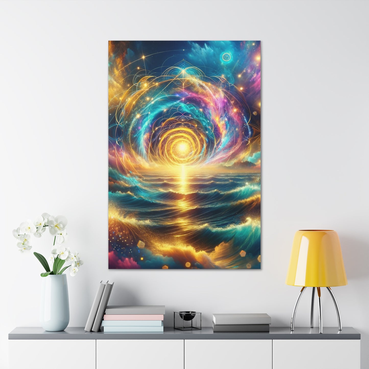 Serene Ocean Art Canvas Ed. 17