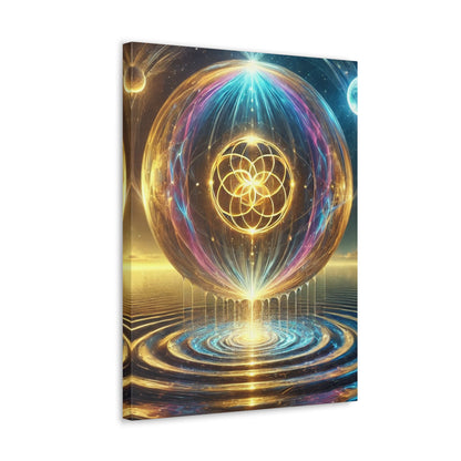 Sacred Geometry Art Canvas Ed. 27