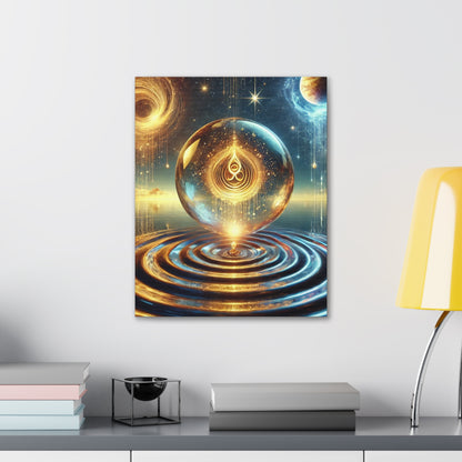 Sacred Geometry Art Canvas Ed. 29