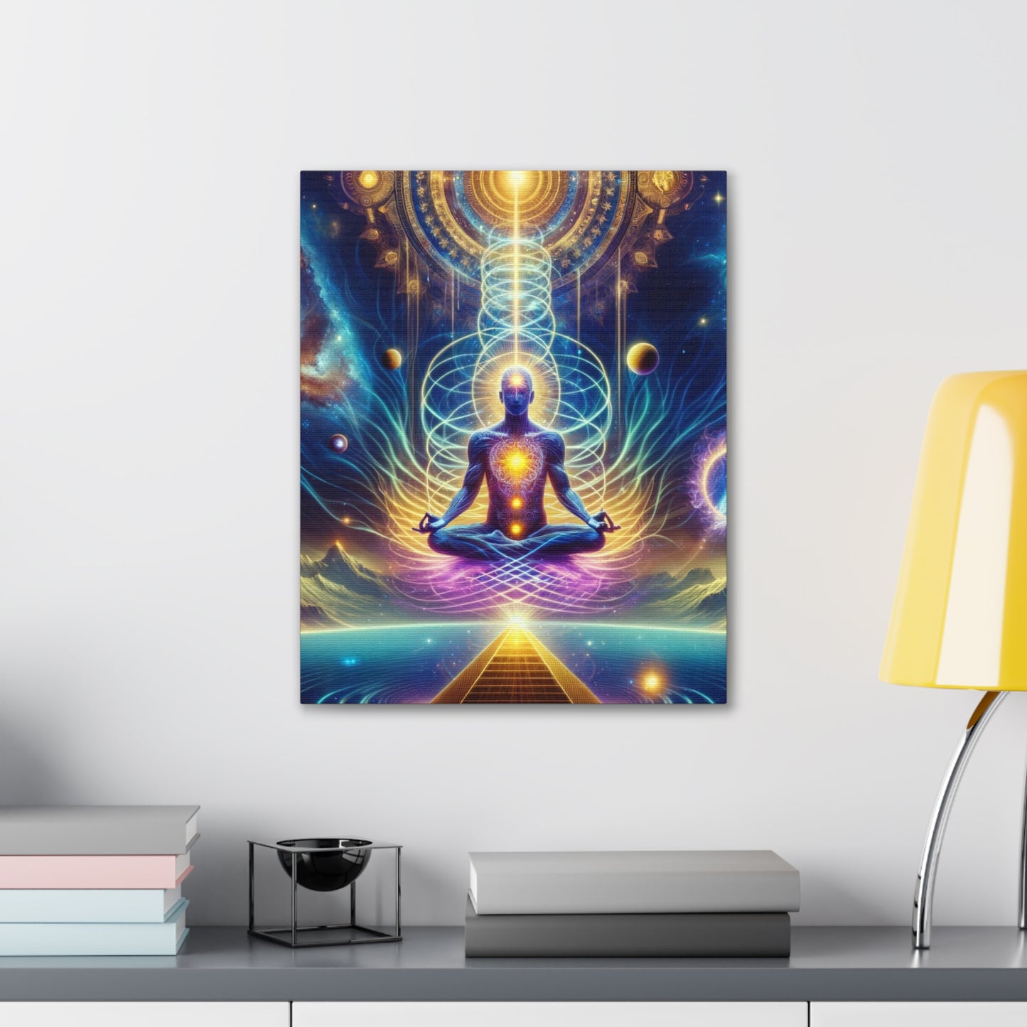 Quantum Entanglement Art Canvas Ed. 25