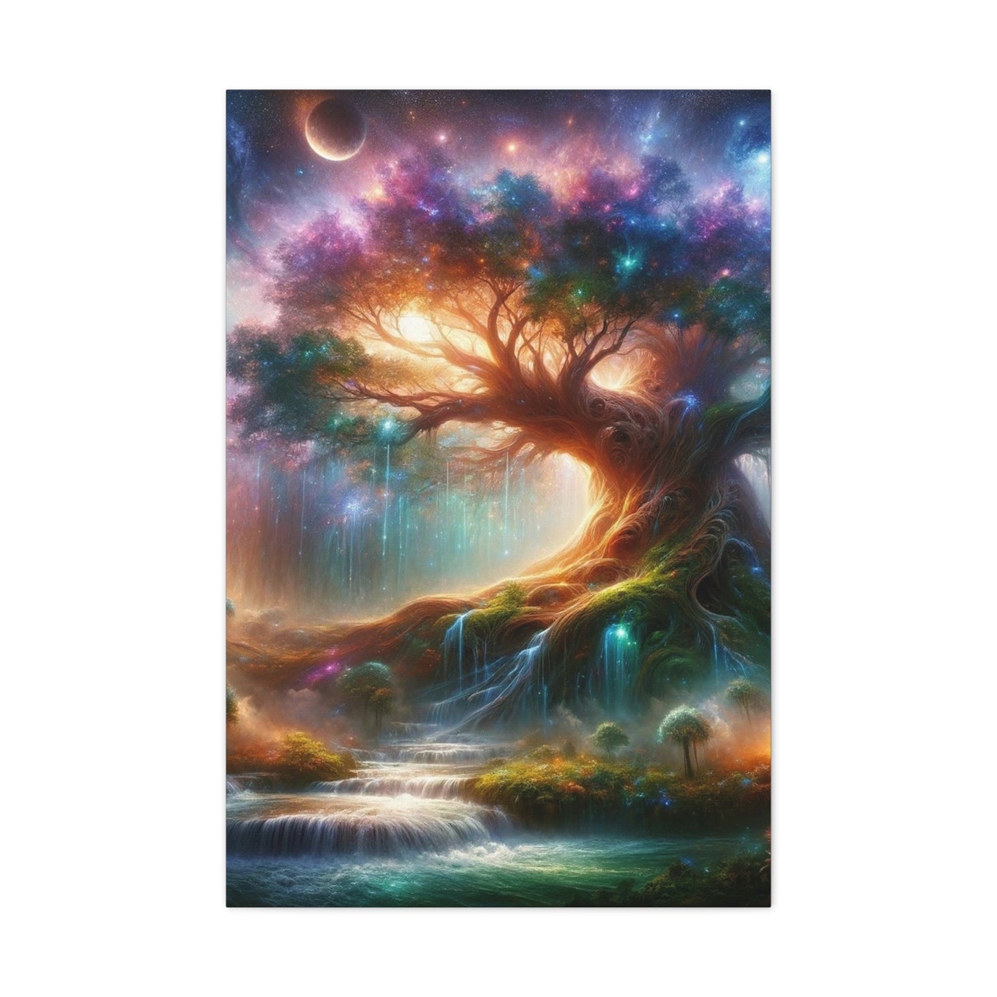 Trees of Light Art Canvas Ed. 2