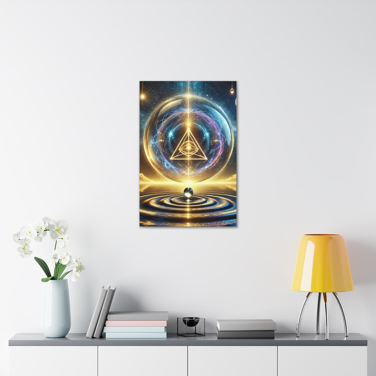 Sacred Geometry Art Canvas Ed. 33