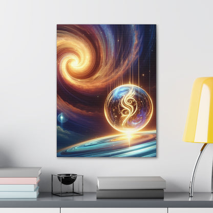 Sacred Geometry Art Canvas Ed. 64