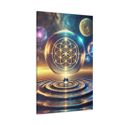 Sacred Geometry Art Canvas Ed. 24