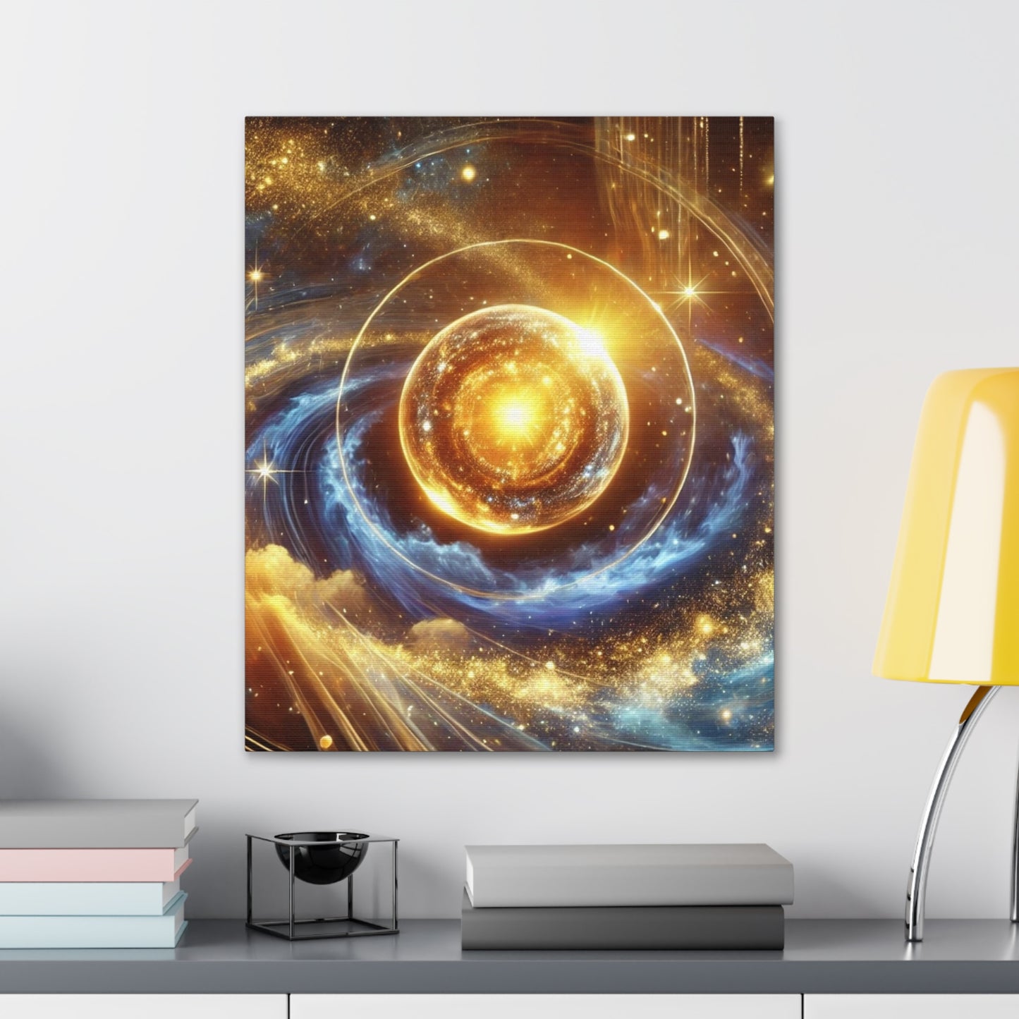 Energetic Orbs Art Canvas Ed. 16