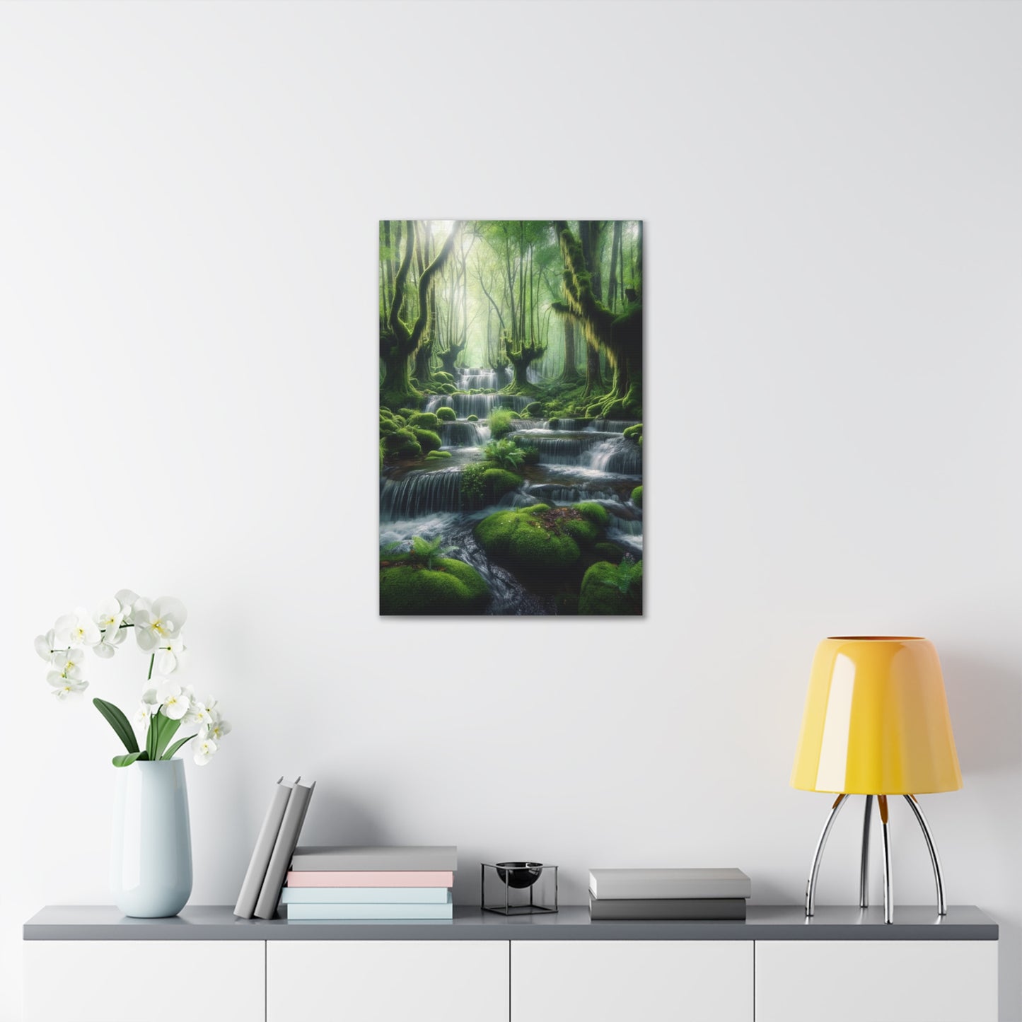 Majestic Waterfalls Art Canvas Ed. 1