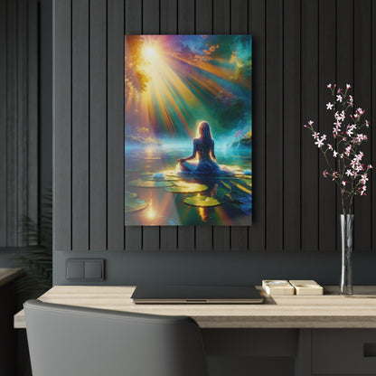 Blissful Lotus Acrylic Print Ed. 6