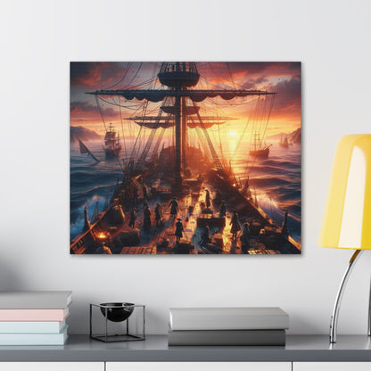 Voyage & Conquest Art Canvas Ed. 5