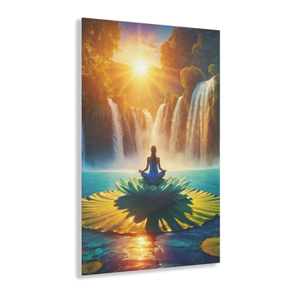 Blissful Lotus Acrylic Print Ed. 13