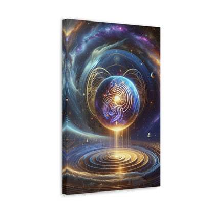 Sacred Geometry Art Canvas Ed. 61