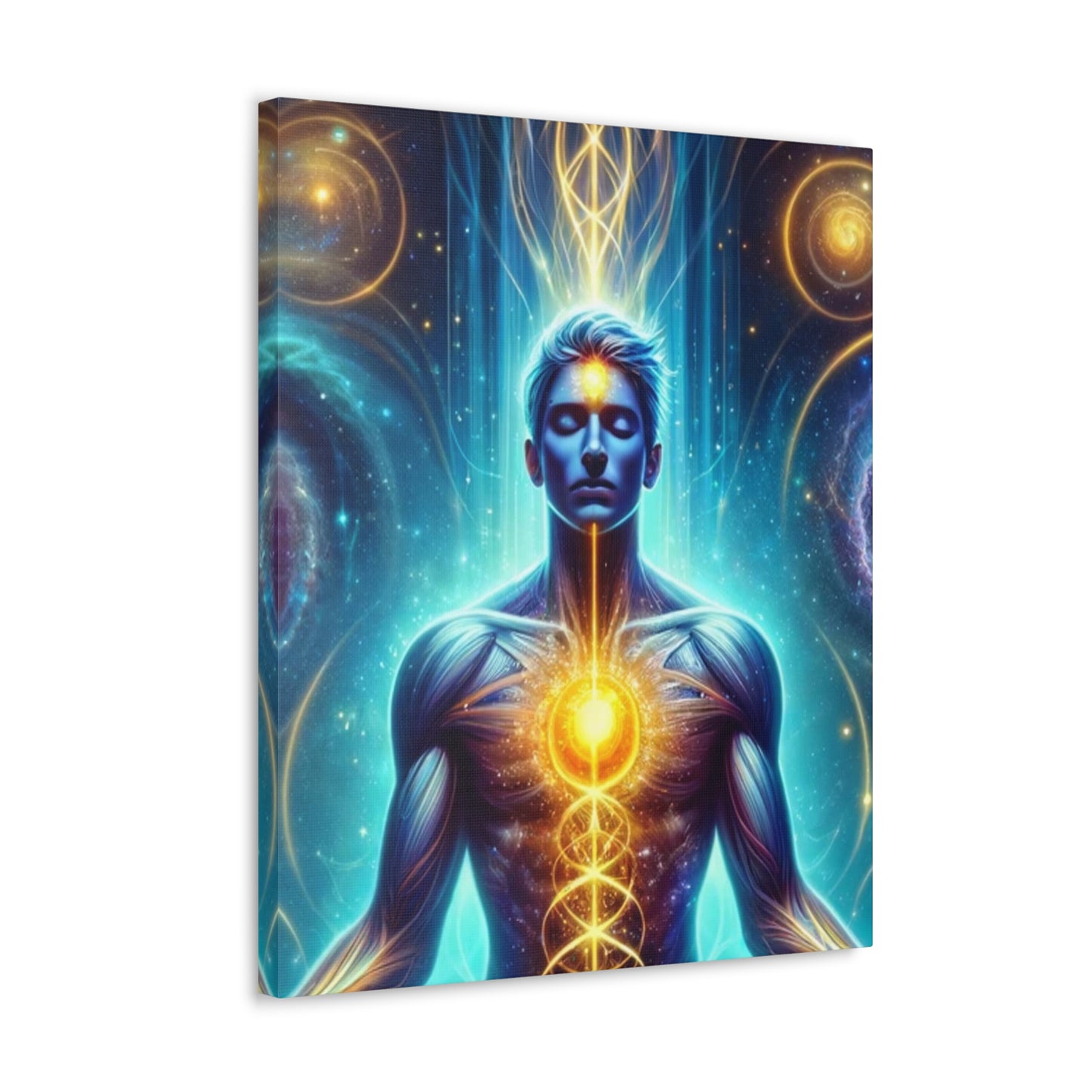 Quantum Entanglement Art Canvas Ed. 27