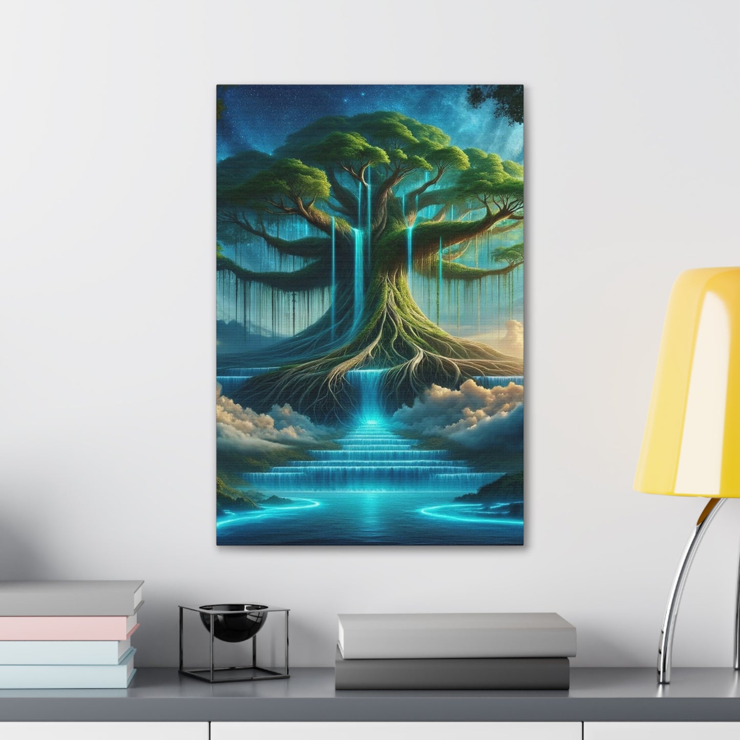 Trees of Light Art Canvas Ed. 6