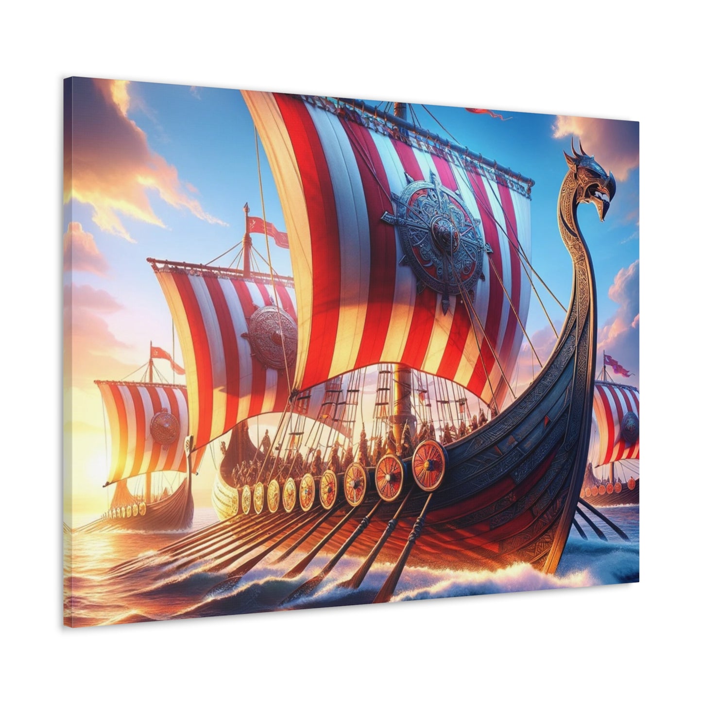 Voyage & Conquest Art Canvas Ed. 13