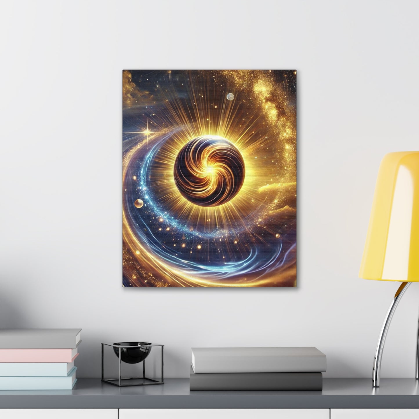 Energetic Orbs Art Canvas Ed. 13