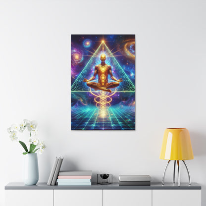 Quantum Entanglement Art Canvas Ed. 18