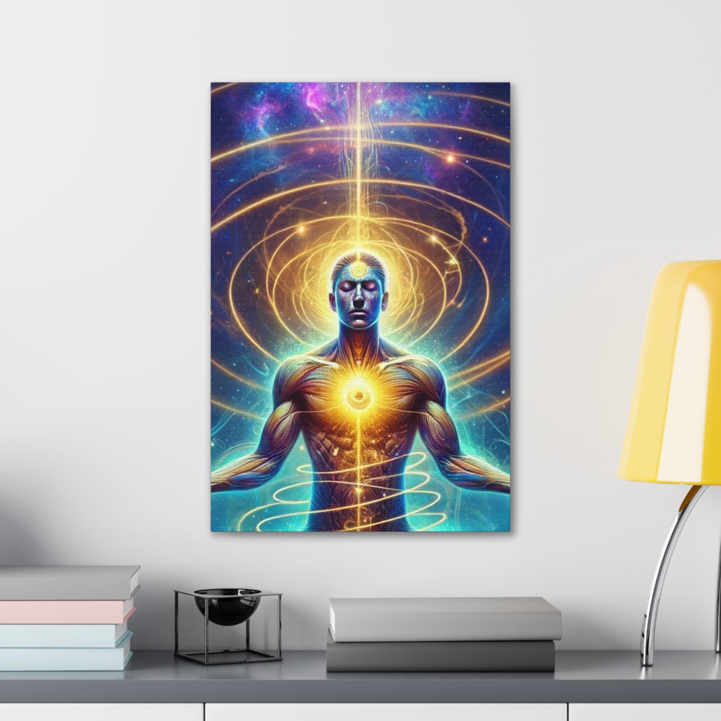 Quantum Entanglement Art Canvas Ed. 28