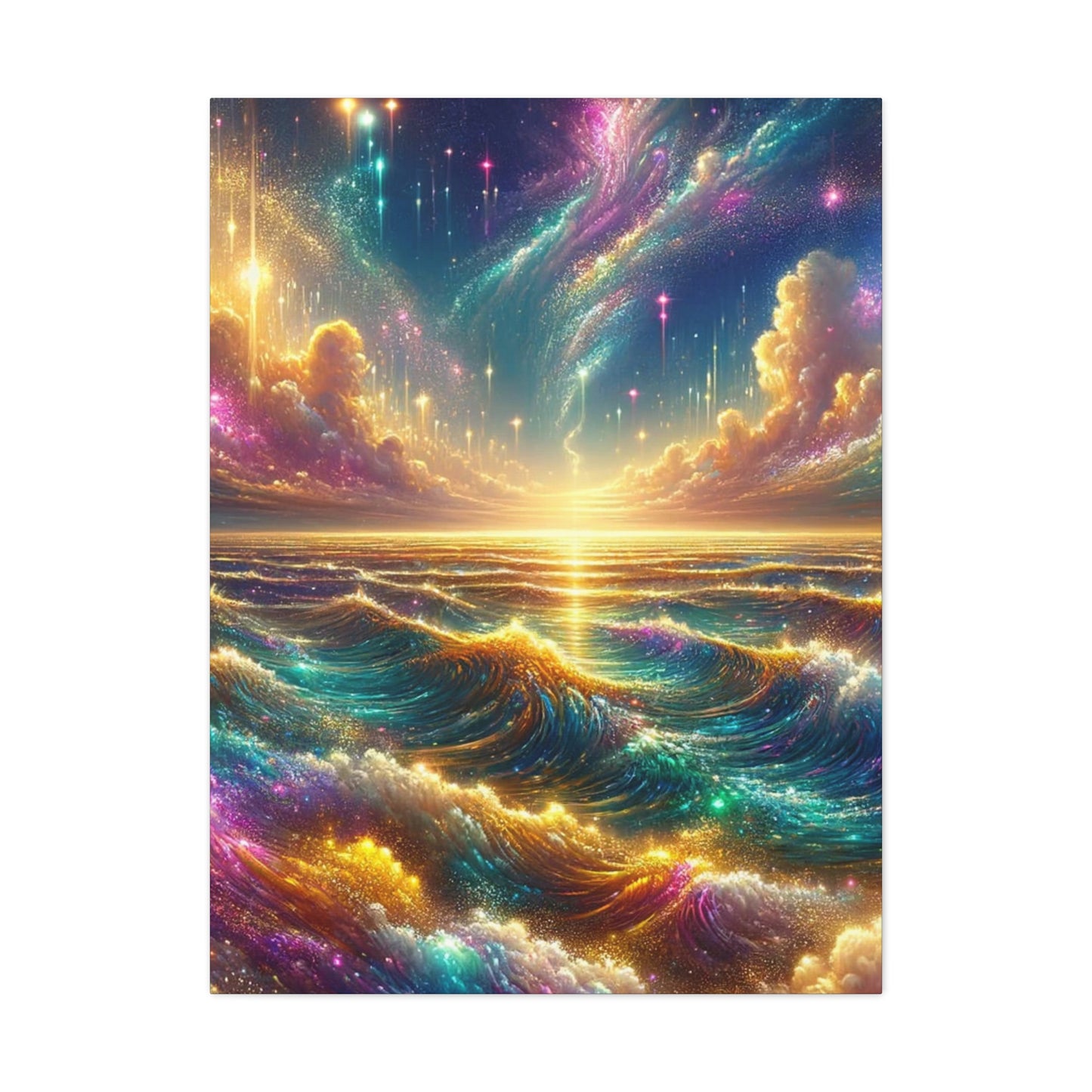 Serene Ocean Art Canvas Ed. 13