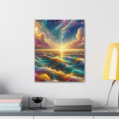 Serene Ocean Art Canvas Ed. 13