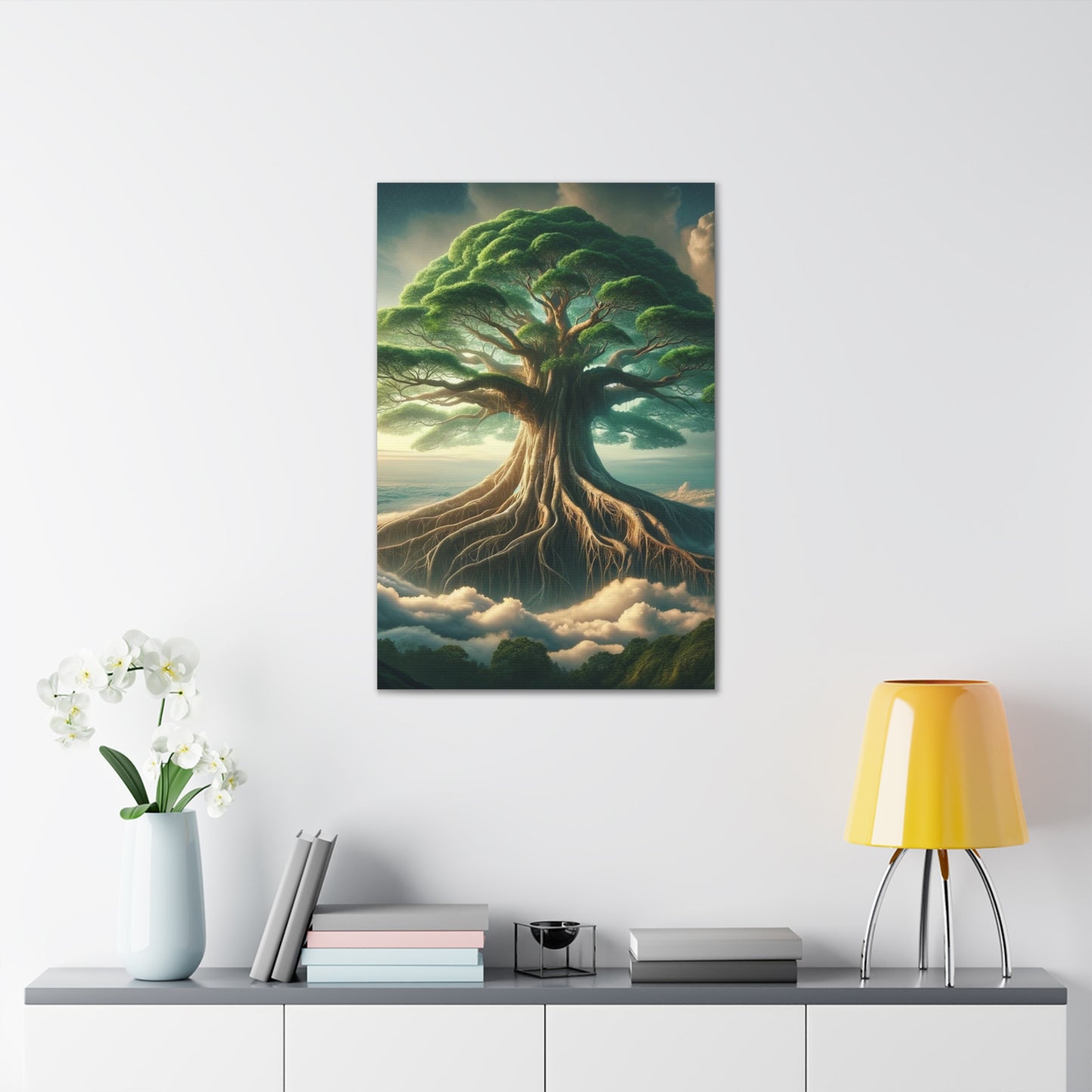 Trees of Light Art Canvas Ed. 8