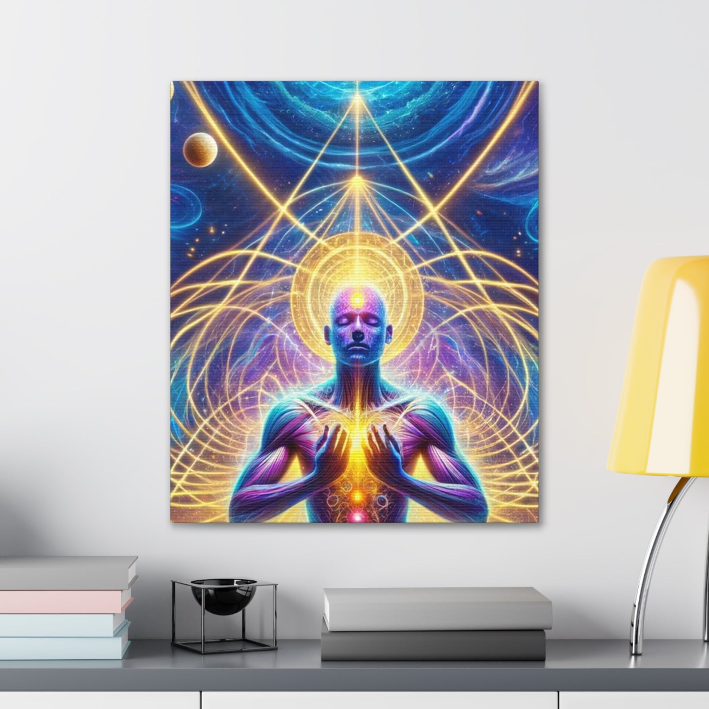 Quantum Entanglement Art Canvas Ed. 26