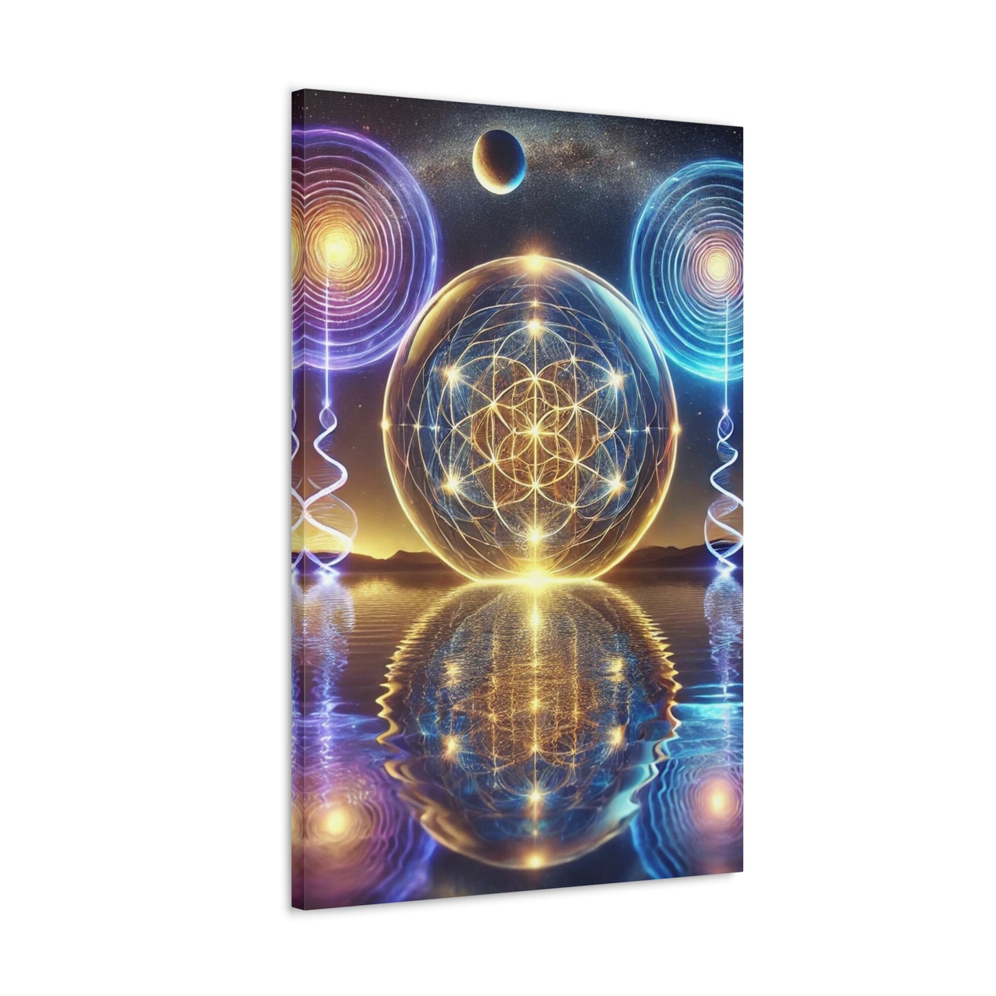 Sacred Geometry Art Canvas Ed. 17