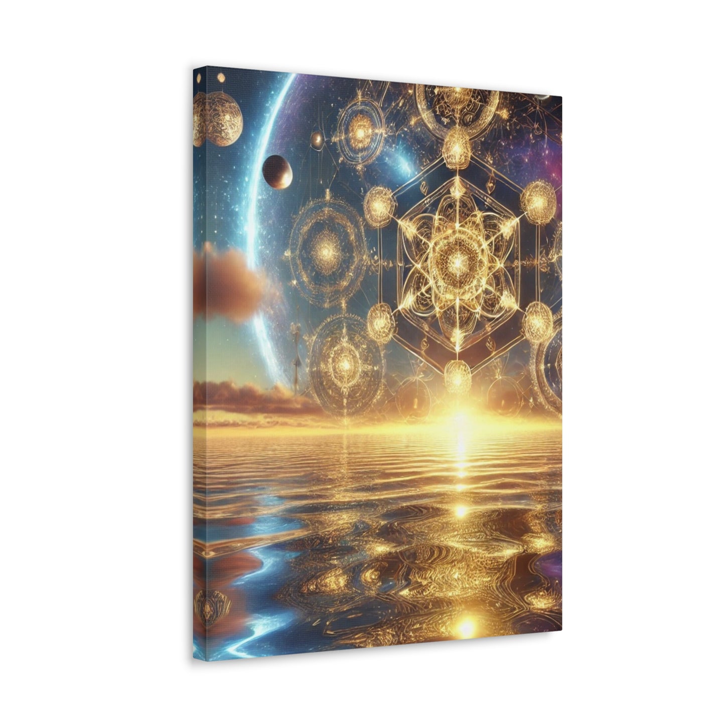 Sacred Geometry Art Canvas Ed. 94