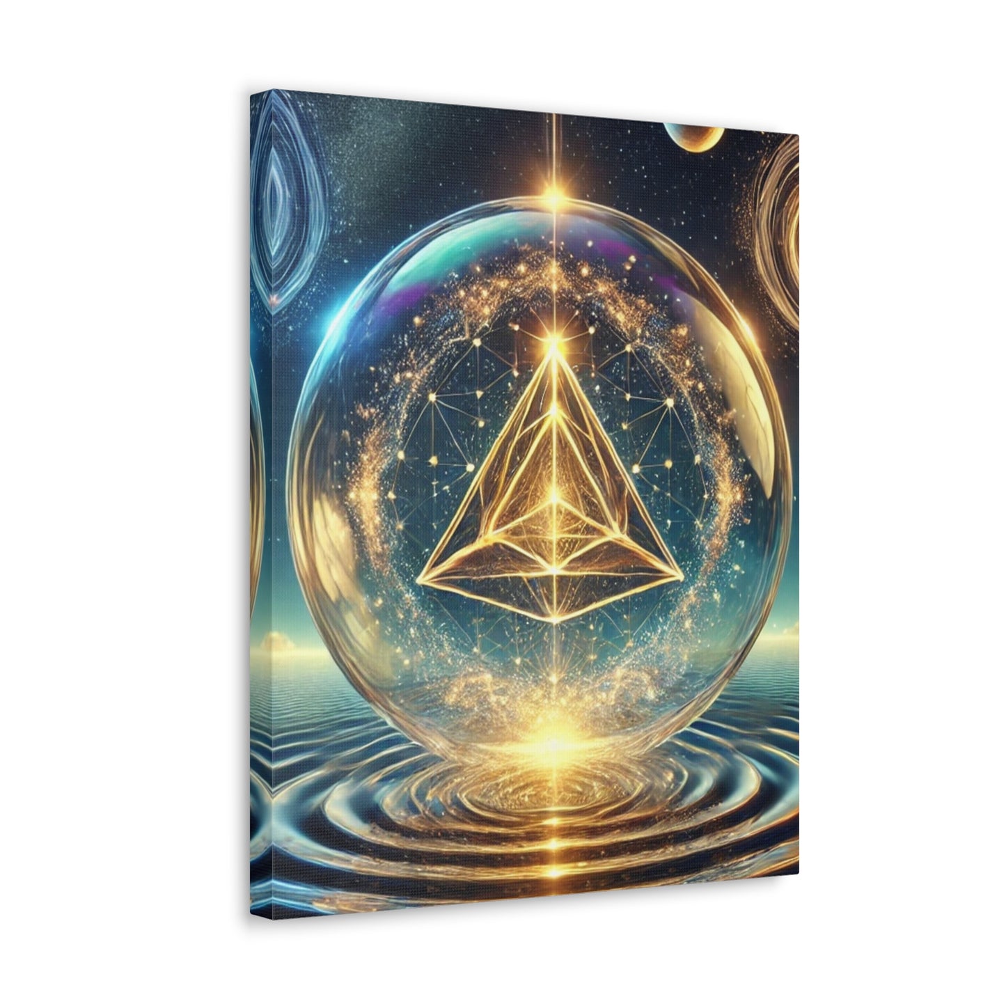 Sacred Geometry Art Canvas Ed. 34