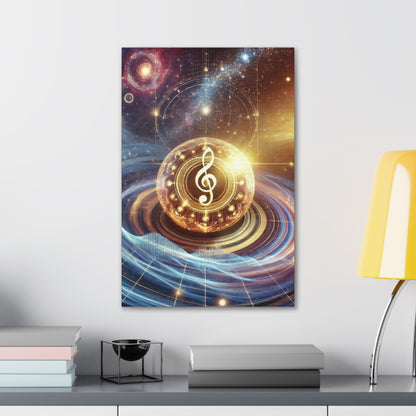 Sacred Geometry Art Canvas Ed. 63