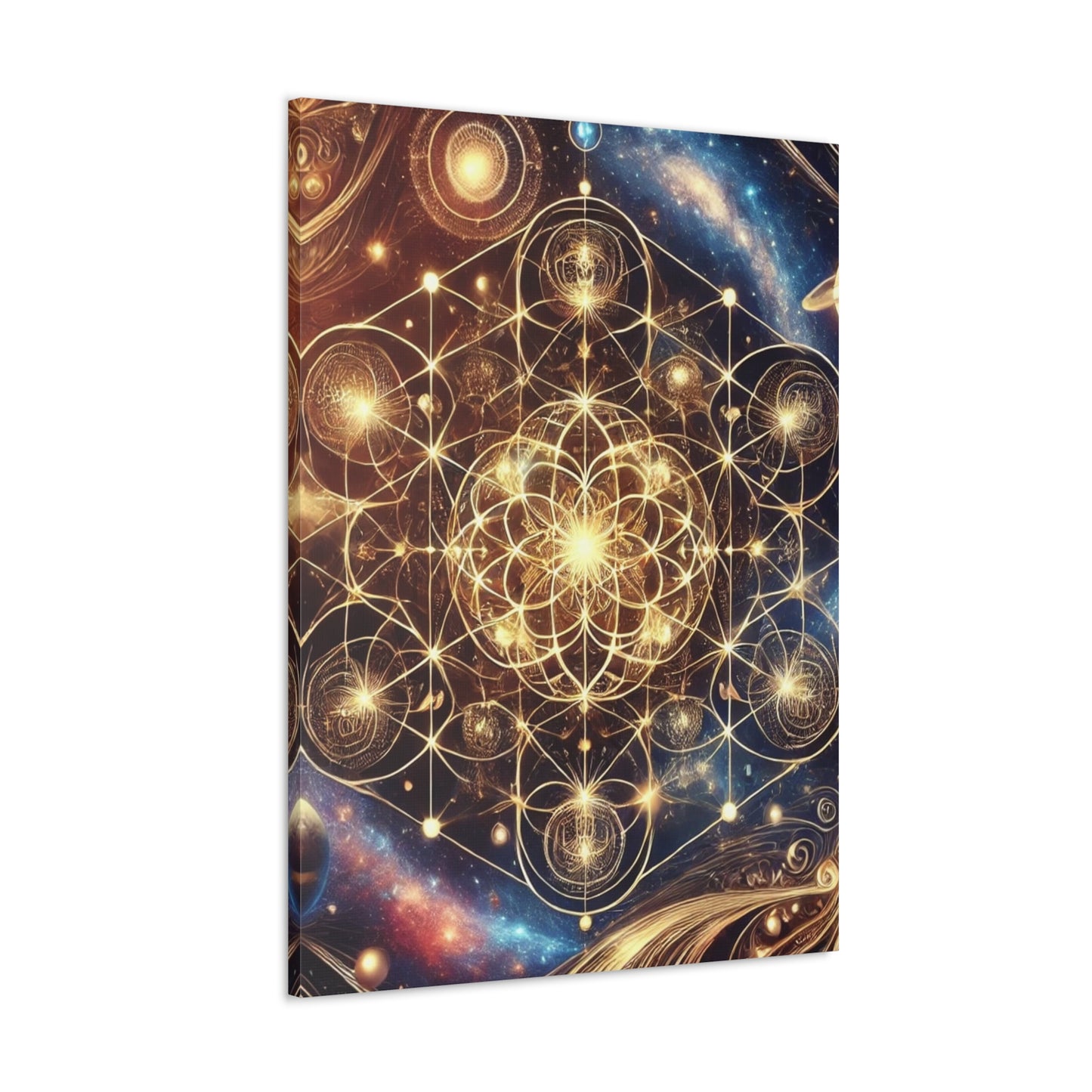 Sacred Geometry Art Canvas Ed. 78