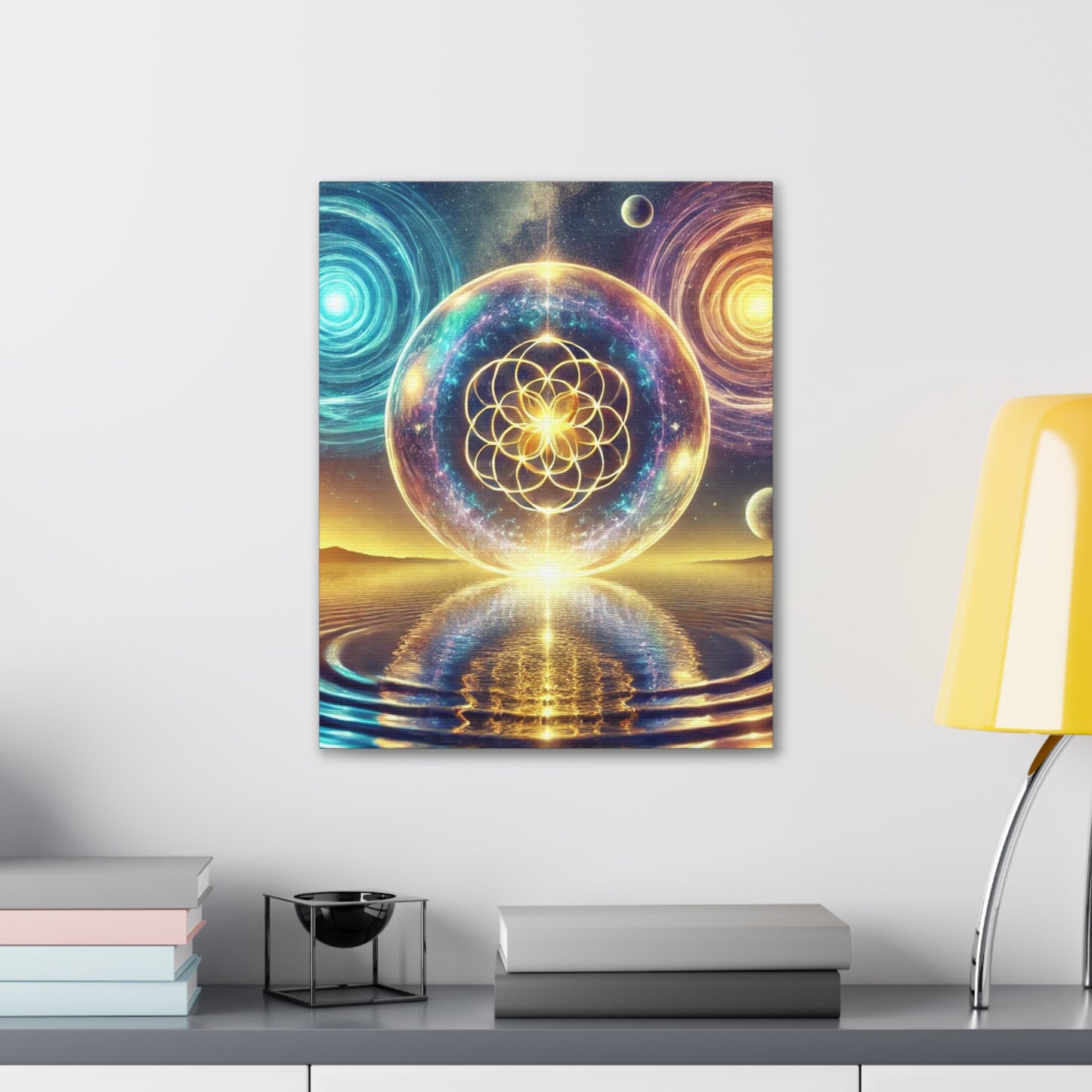 Sacred Geometry Art Canvas Ed. 13