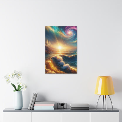 Serene Ocean Art Canvas Ed. 18