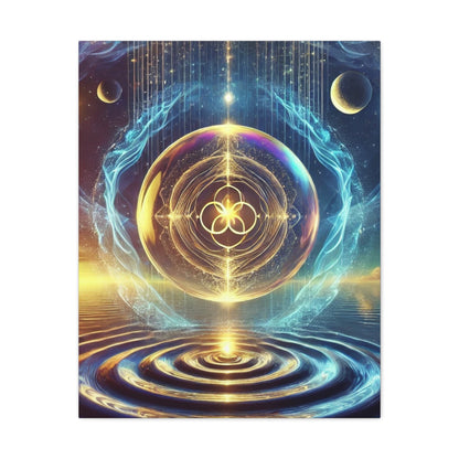 Sacred Geometry Art Canvas Ed. 30