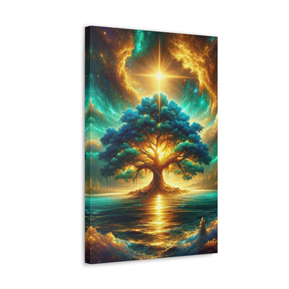 Trees of Light Art Canvas Ed. 10