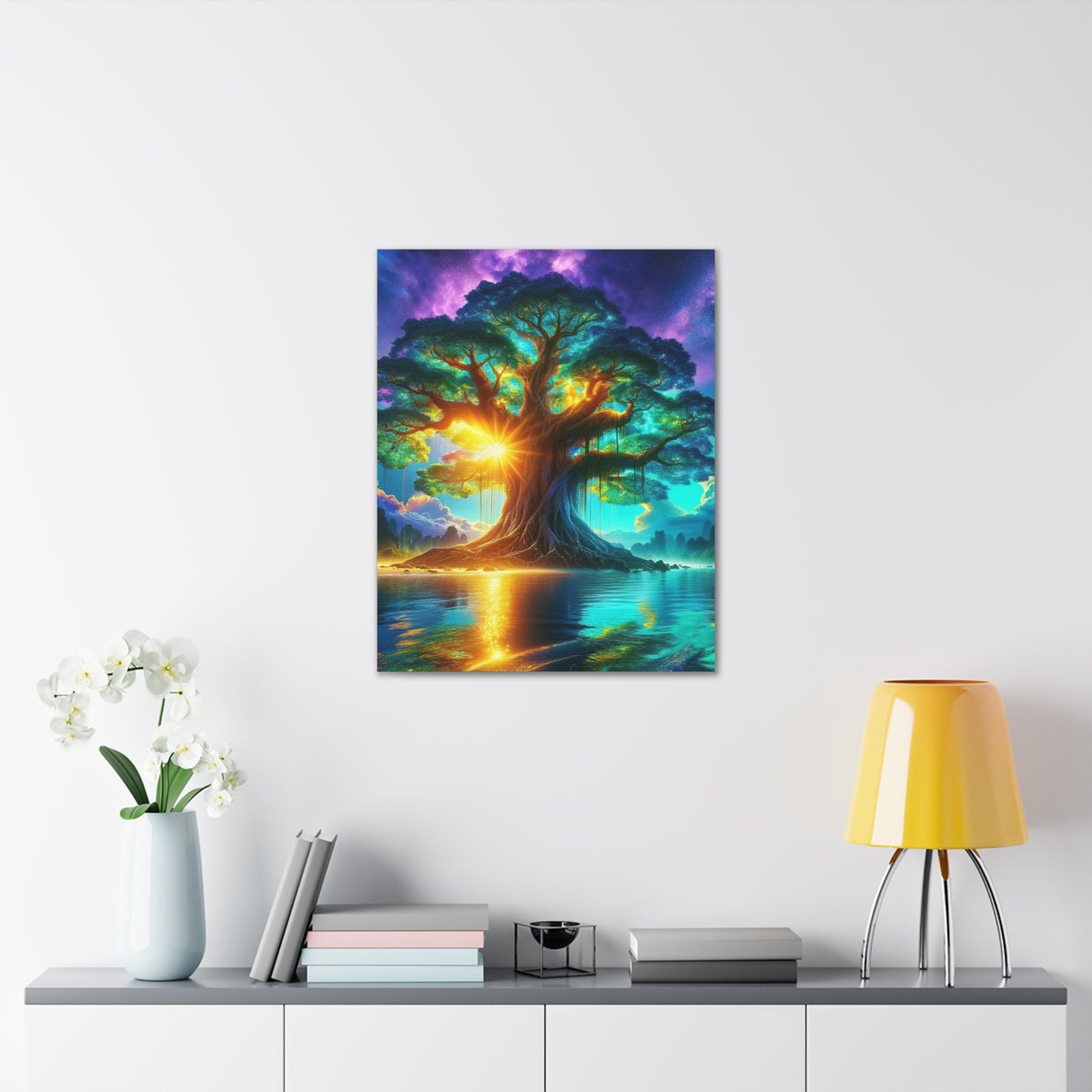 Trees of Light Art Canvas Ed. 14