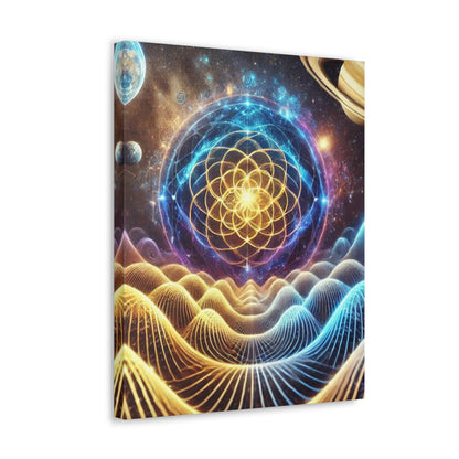 Sacred Geometry Art Canvas Ed. 8