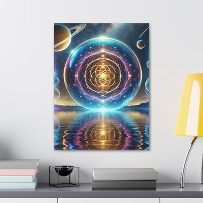 Sacred Geometry Art Canvas Ed. 16