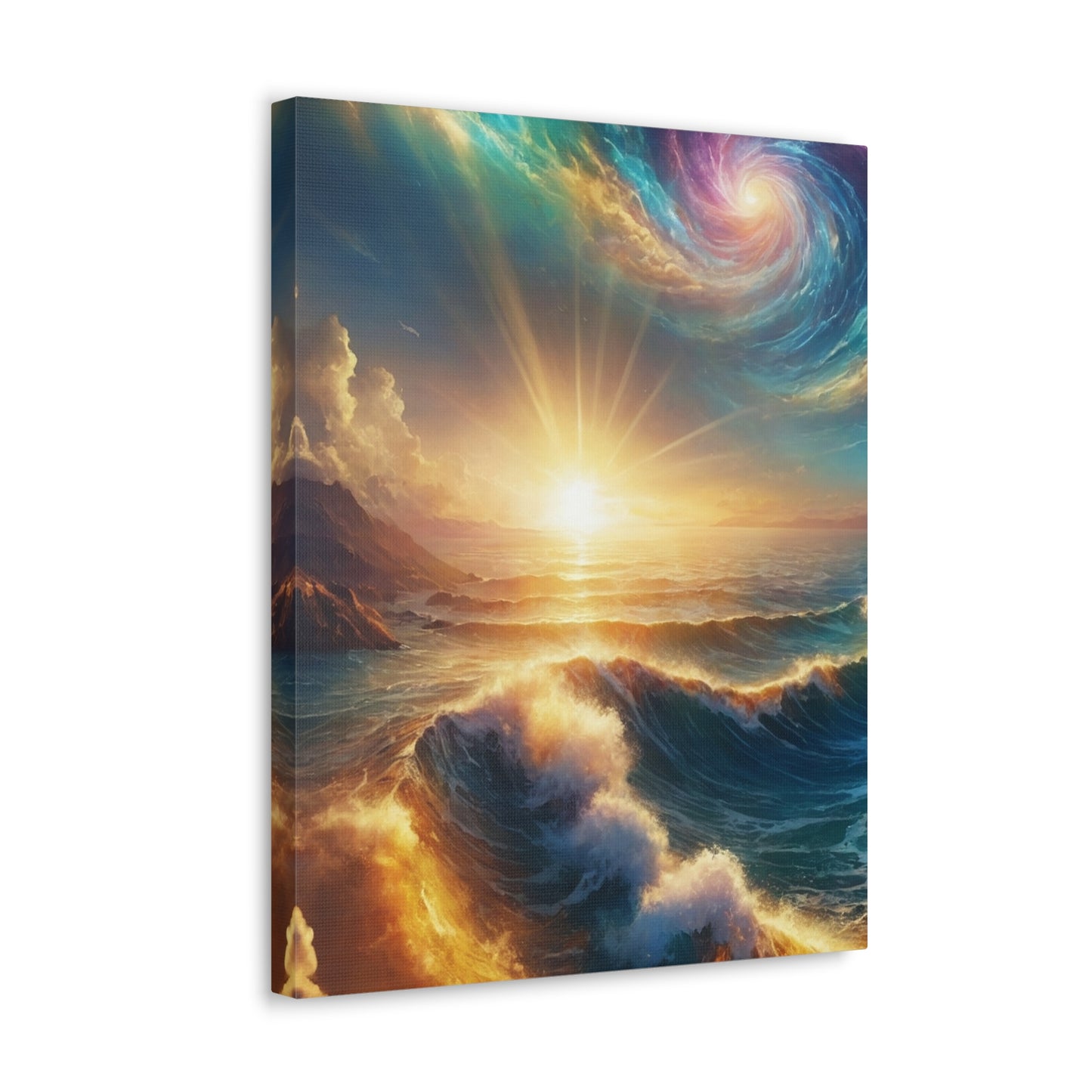 Serene Ocean Art Canvas Ed. 18