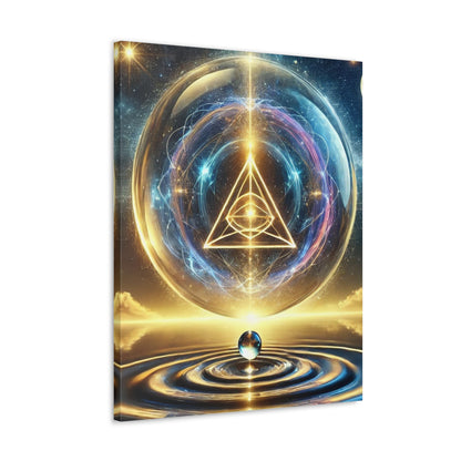 Sacred Geometry Art Canvas Ed. 33