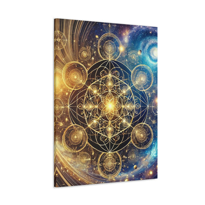 Sacred Geometry Art Canvas Ed. 67